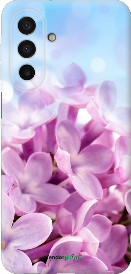 Силиконовый чехол Сирень для Samsung Galaxy A17 - 527u-4060 изображение 