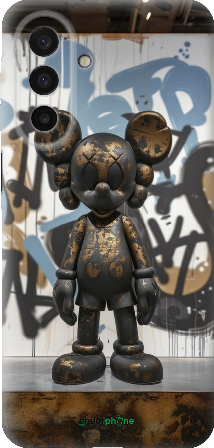 Силиконовый чехол Bronze kaws v2 для Samsung Galaxy A17 - 6098u-4060 изображение 