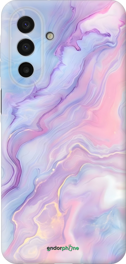 Силиконовый чехол Нежный мрамор для Samsung Galaxy A17 - 6310u-4060 изображение 