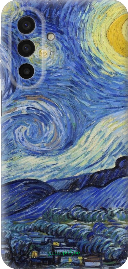 Силиконовый чехол «Звездная ночь» Винсента Ван Гога для Samsung Galaxy A17 - 6433u-4060 изображение 