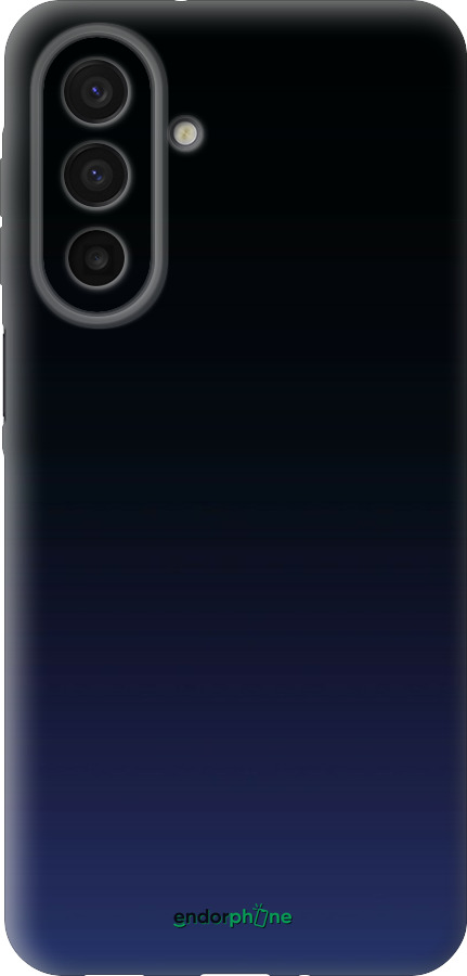Силиконовый чехол Градиент в тёмно - синем стиле для Samsung Galaxy A17 - 6542u-4060 изображение 