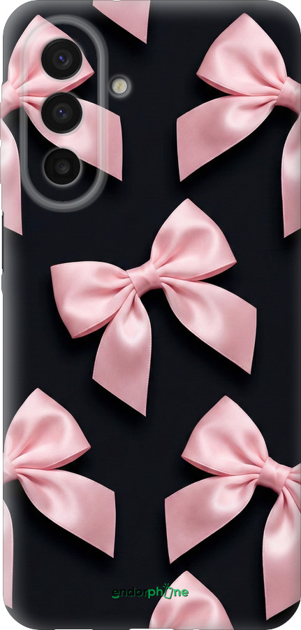 Силиконовый чехол Coquette Ribbons Dark Coquette для Samsung Galaxy A17 - 6767u-4060 изображение 