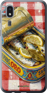 Силиконовый чехол Vintage Sardine Tin Phone для Samsung Galaxy A2 Core A260F - 6772u-1683 изображение 