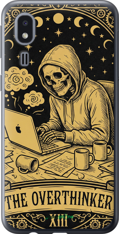 Силиконовый чехол The Overthinker для Samsung Galaxy A2 Core A260F - 6774u-1683 изображение 