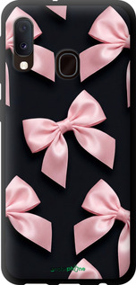 TPU чехол Coquette Ribbons Dark Coquette для Samsung Galaxy A20e A202F - 6767b-1709 изображение 