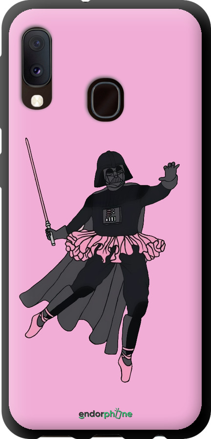 TPU чехол Pink Wader для Samsung Galaxy A20e A202F - 4456b-1709 изображение 