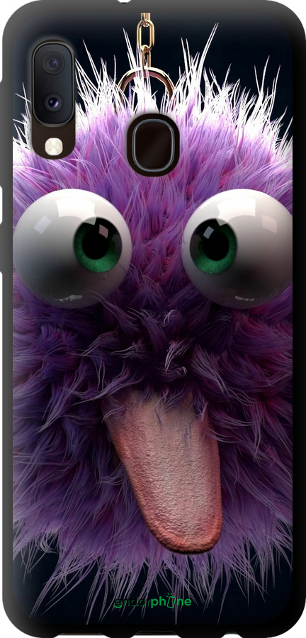 TPU чехол Пухнастик для Samsung Galaxy A20e A202F - 6017b-1709 изображение 