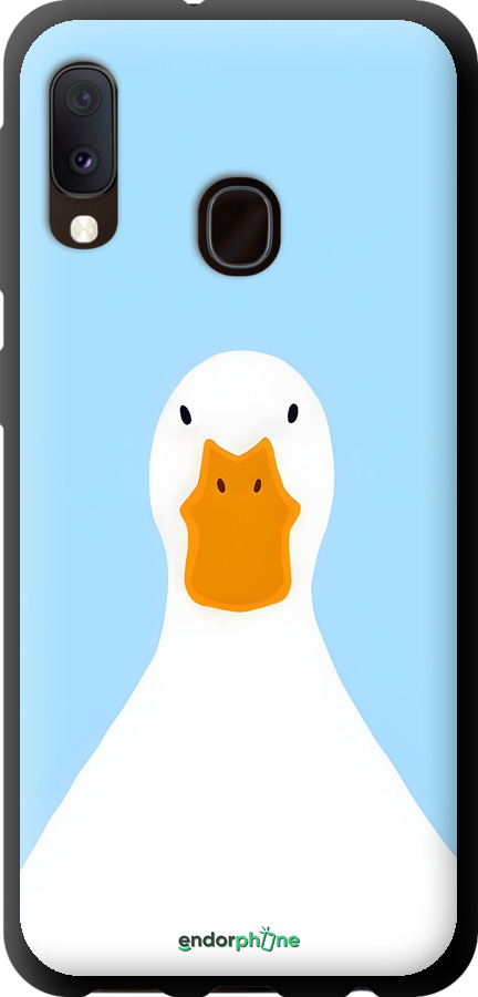 TPU чехол Гусь для Samsung Galaxy A20e A202F - 6350b-1709 изображение 