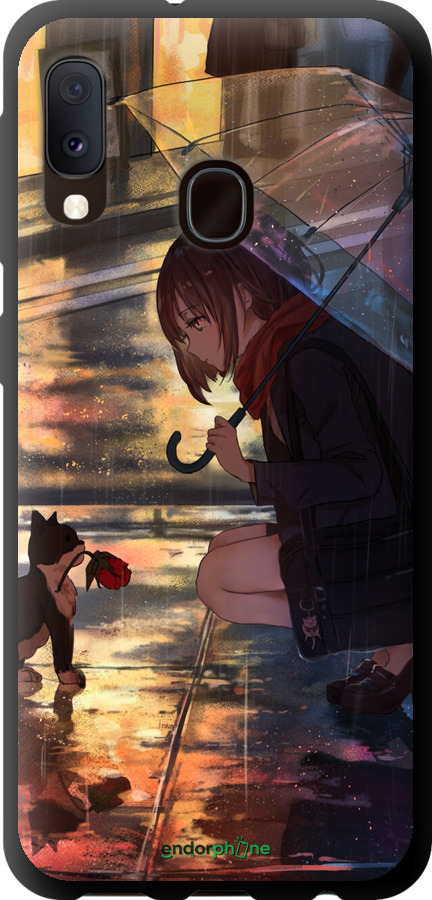TPU чехол Anime для Samsung Galaxy A20e A202F - 6609b-1709 изображение 