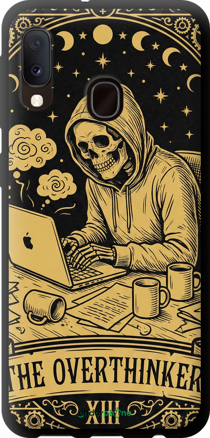 TPU чехол The Overthinker для Samsung Galaxy A20e A202F - 6774b-1709 изображение 