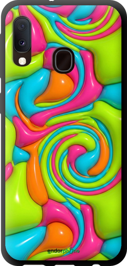 TPU чехол Y2K Jelly Dream для Samsung Galaxy A20e A202F - 6780b-1709 изображение 