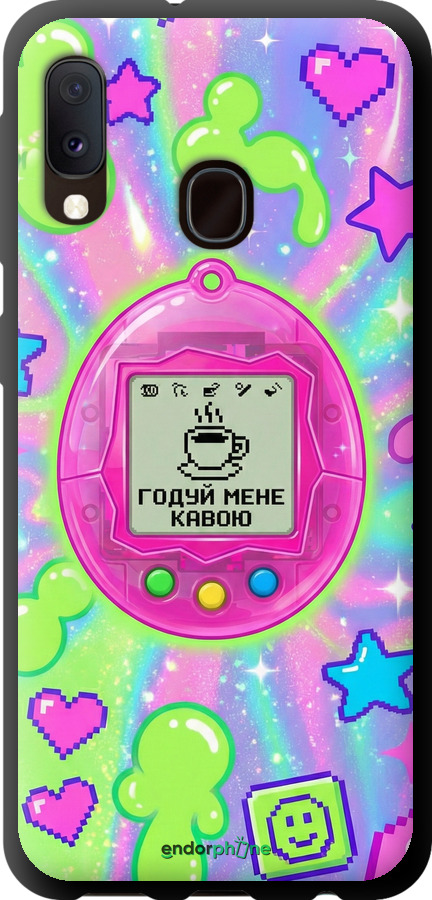TPU чехол Y2K Aesthetic Retro Pet: Годуй мене кавою для Samsung Galaxy A20e A202F - 6784b-1709 изображение 