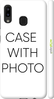 matte 3D plastic case case 'Photo case' for Samsung Galaxy A20e A202F image 1