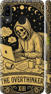 3D пластиковый матовый чехол 'The Overthinker' для Samsung Galaxy A20e A202F изображение 1