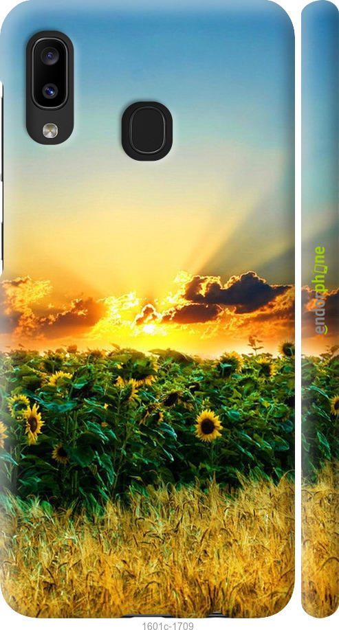 

3D пластиковий матовий чохол "Україна" для Samsung Galaxy A20e A202F