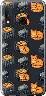 Силиконовый чехол Autonomous Zone для Samsung Galaxy A20e A202F - 6771u-1709 изображение 