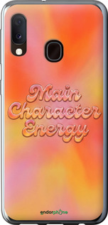 Силіконовий чехол Aura Gradient Main Character Energy Aesthetic Y2K для Samsung Galaxy A20e A202F - 6783u-1709 изображение 
