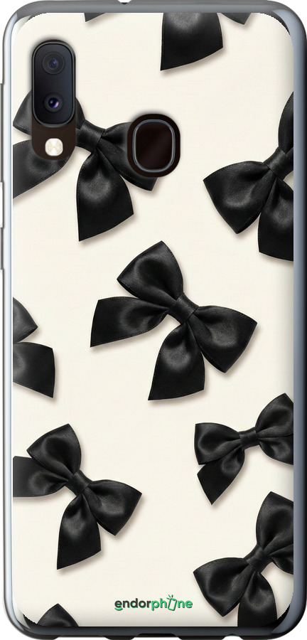 Силіконовий чехол Dark Coquette для Samsung Galaxy A20e A202F - 6765u-1709 изображение 