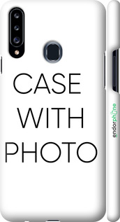 matte 3D plastic case case 'Photo case' for Samsung Galaxy A20s A207F image 1