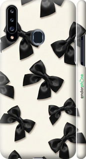 3D пластиковый матовый чехол Dark Coquette для Samsung Galaxy A20s A207F - 6765m-1775 изображение 