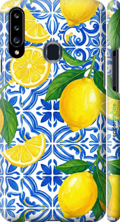 3D пластиковый матовый чехол Grocery Girl Italian Summer для Samsung Galaxy A20s A207F - 6766m-1775 изображение 