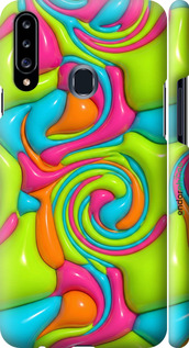 3D пластиковый матовый чехол 'Y2K Jelly Dream' для Samsung Galaxy A20s A207F изображение 7