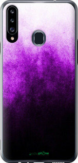 2D пластиковий чехол Абстрактна композиція у фіолетових тонах для Samsung Galaxy A20s A207F - 6478t-1775 изображение 