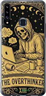 2D пластиковий чехол The Overthinker для Samsung Galaxy A20s A207F - 6774t-1775 изображение 
