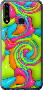 2D пластиковий чехол Y2K Jelly Dream для Samsung Galaxy A20s A207F - 6780t-1775 изображение 