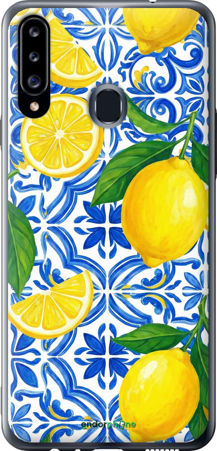 2D пластиковый чехол Grocery Girl Italian Summer для Samsung Galaxy A20s A207F - 6766t-1775 изображение 