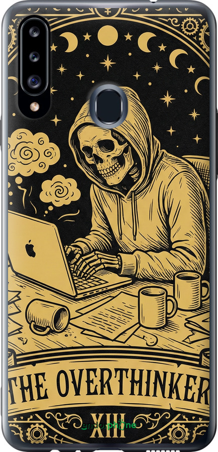 2D пластиковий чехол The Overthinker для Samsung Galaxy A20s A207F - 6774t-1775 изображение 