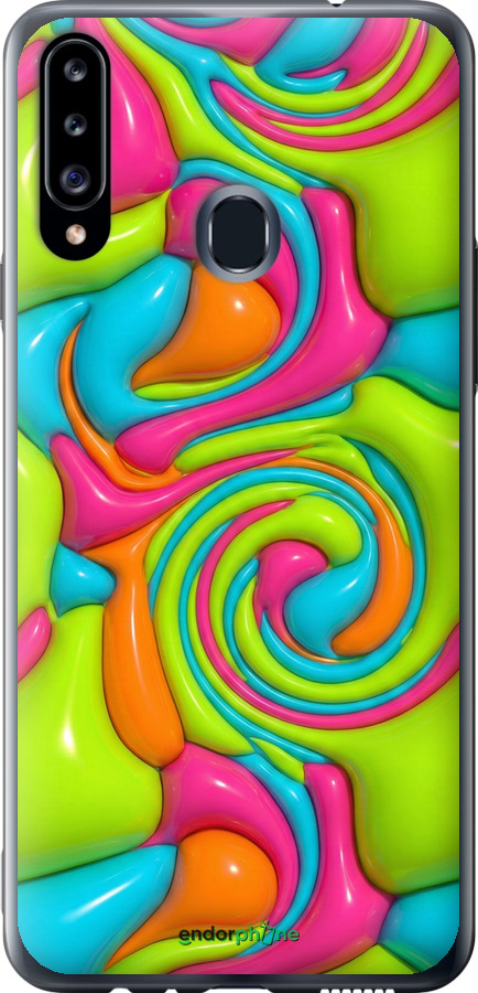 2D пластиковий чехол Y2K Jelly Dream для Samsung Galaxy A20s A207F - 6780t-1775 изображение 