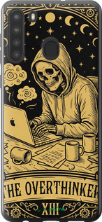 Силиконовый чехол The Overthinker для Samsung Galaxy A21 - 6774u-1841 изображение 