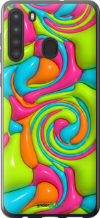 Силиконовый чехол 'Y2K Jelly Dream' для Samsung Galaxy A21 изображение 3