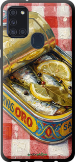 TPU чехол Vintage Sardine Tin Phone для Samsung Galaxy A21s A217F - 6772b-1943 изображение 