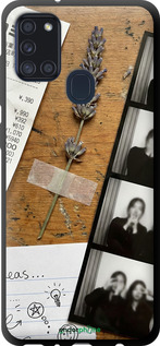 TPU чехол Aesthetic Scrapbook Collage для Samsung Galaxy A21s A217F - 6773b-1943 изображение 