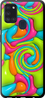 TPU чехол Y2K Jelly Dream для Samsung Galaxy A21s A217F - 6780b-1943 изображение 