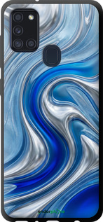 TPU чехол Liquid Chrome для Samsung Galaxy A21s A217F - 6781b-1943 изображение 