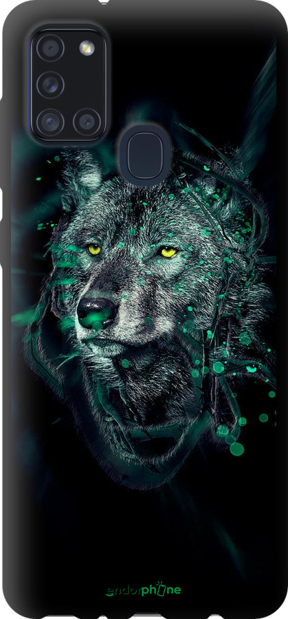 TPU чехол Wolf для Samsung Galaxy A21s A217F - 6610b-1943 изображение 