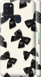 3D пластиковий матовий чехол Dark Coquette для Samsung Galaxy A21s A217F - 6765m-1943 изображение 