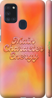 3D пластиковий матовий чехол Aura Gradient Main Character Energy Aesthetic Y2K для Samsung Galaxy A21s A217F - 6783m-1943 изображение 