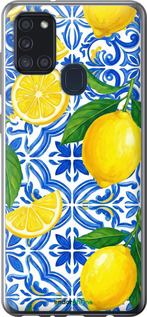 2D пластиковый чехол Grocery Girl Italian Summer для Samsung Galaxy A21s A217F - 6766t-1943 изображение 