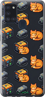 Силиконовый чехол Autonomous Zone для Samsung Galaxy A21s A217F - 6771u-1943 изображение 