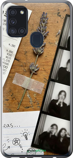 Силіконовий чехол Aesthetic Scrapbook Collage для Samsung Galaxy A21s A217F - 6773u-1943 изображение 