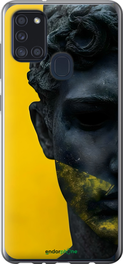 2D пластиковий чехол Статуя арт для Samsung Galaxy A21s A217F - 6330t-1943 изображение 