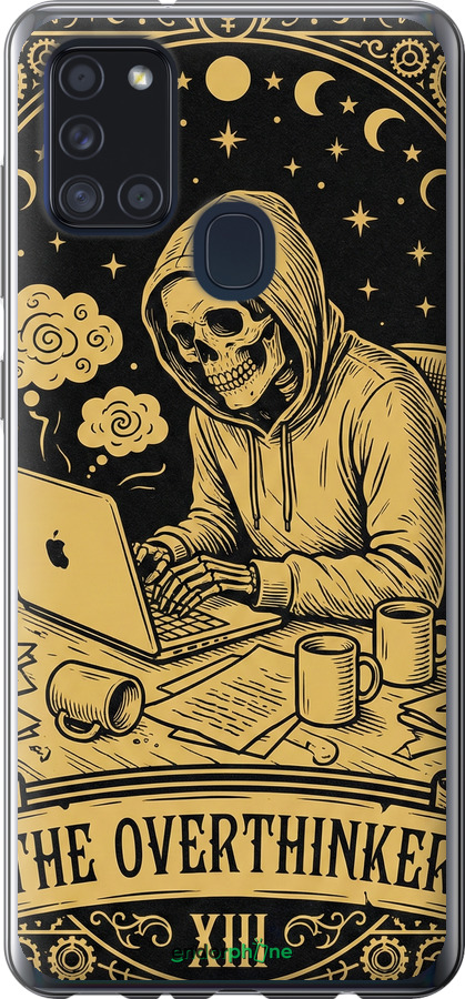 2D пластиковий чехол The Overthinker для Samsung Galaxy A21s A217F - 6774t-1943 изображение 