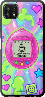 TPU чехол Y2K Aesthetic Retro Pet: Годуй мене кавою для Samsung Galaxy A22 5G A226B - 6784b-2581 изображение 