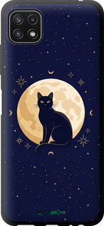TPU чехол Cute Cat Celestial/Witchy для Samsung Galaxy A22 5G A226B - 6787b-2581 изображение 