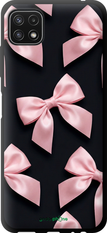 TPU чехол Coquette Ribbons Dark Coquette для Samsung Galaxy A22 5G A226B - 6767b-2581 изображение 