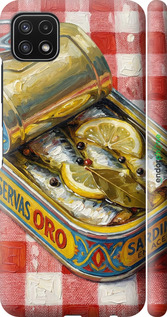 3D пластиковый матовый чехол 'Vintage Sardine Tin Phone' для Samsung Galaxy A22 5G A226B изображение 1